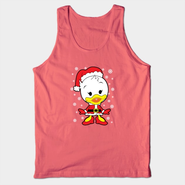 Daisy Duck Christmas Tank Top by mighty corps studio